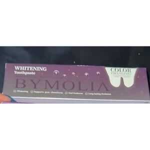 Bymolia Whitening Toothpaste Color Changing Gum Cleanliness Oral Freshness New
